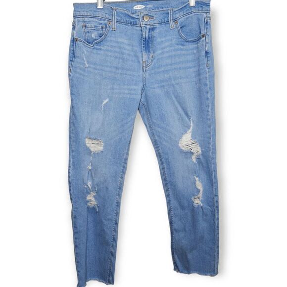 Old Navy Boyfriend Jeans size 6 - Picture 1 of 6